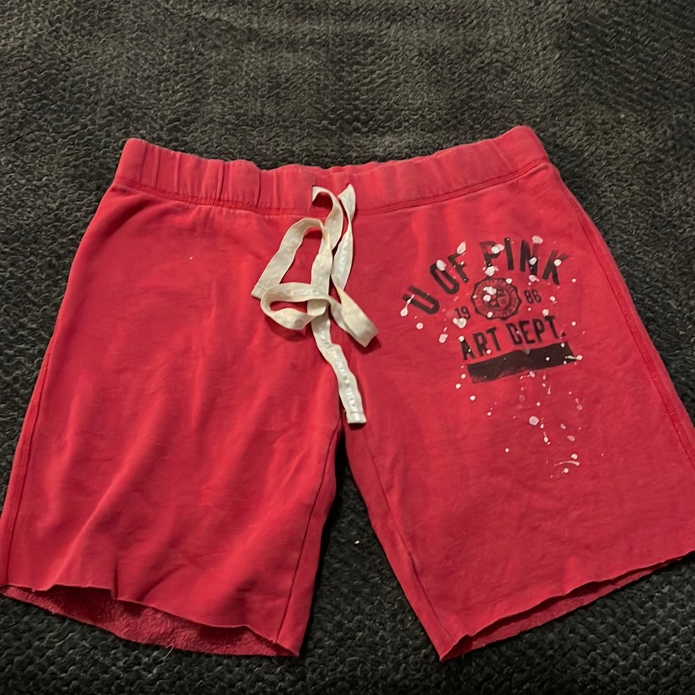 PINK Victoria's Secret Red Women's Shorts